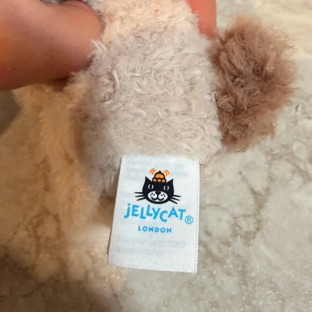 Jellycat little pup bag charm - Picture 3 of 7